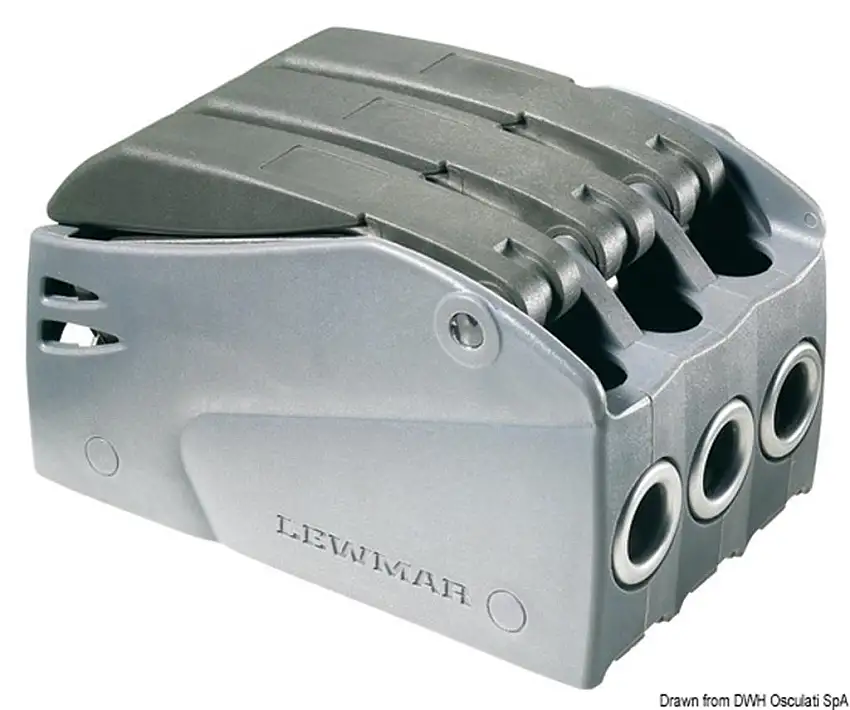 Stopper D2 triplo per cime 10-12 mm