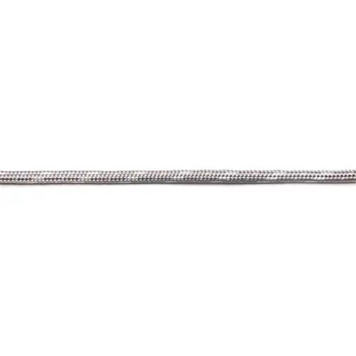 "MILLENNIUM" TRECCIA Ø MM. 8 UP ARGENTO