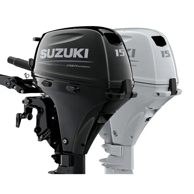 SUZUKI DF 15AEL MOTORE FUORIBORDO GAMBO LUNGO CON AVVIAM. ELETTRICO