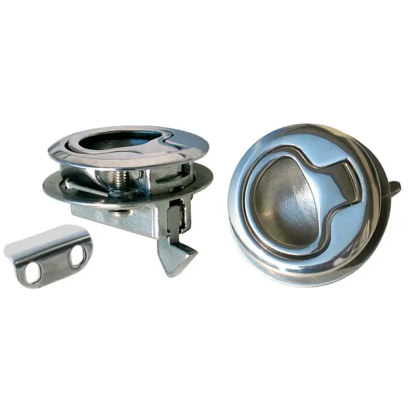 ALZAPAGLIOLO INOX CON CHIUSURA A MOLLA - D.44 mm