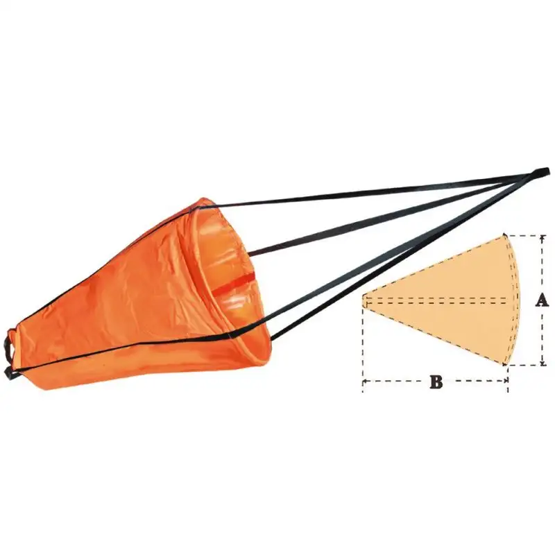 Ancora galleggiante arancione in pvc 80x70 cm