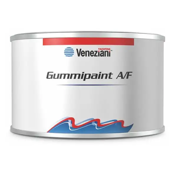Antivegetativa Veneziani Gummipaint A/F - Nero 0,5 lt.