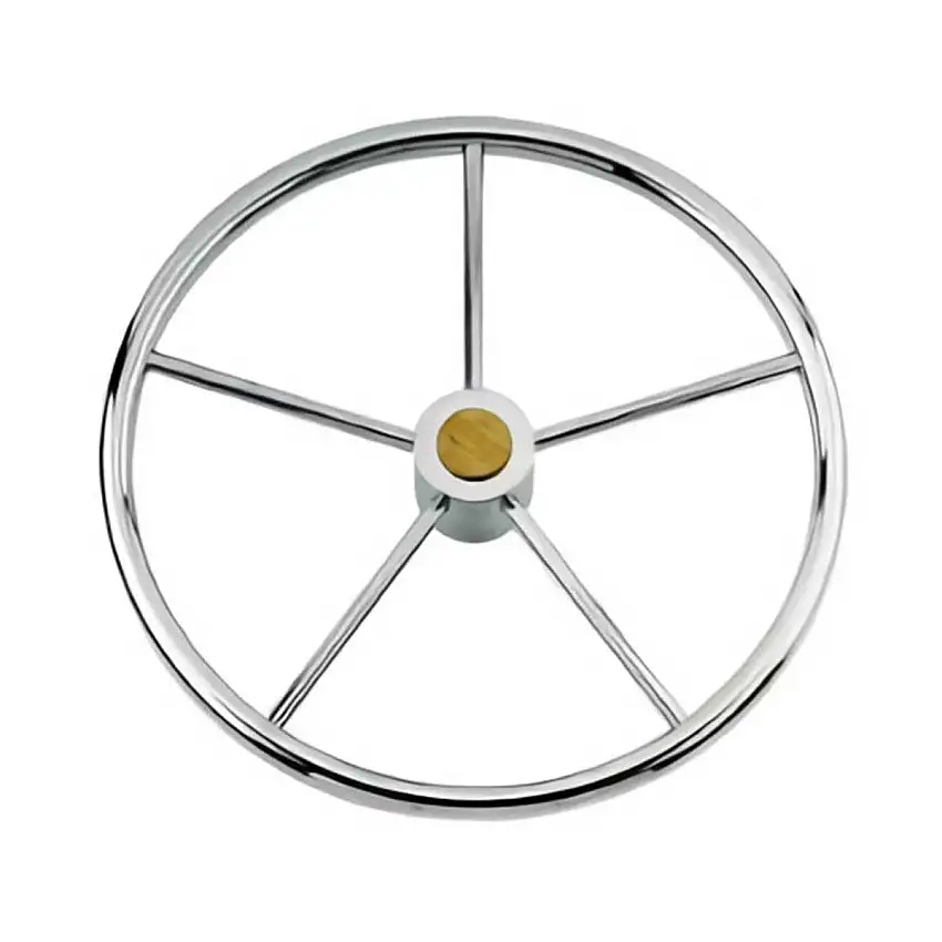 Barra ruota in acciaio inox con attacco a cono LS