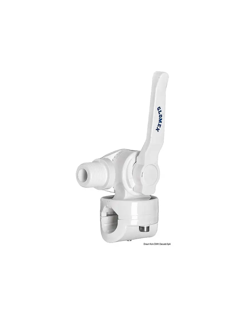 Base per pulpito snodata GLOMEX a leva