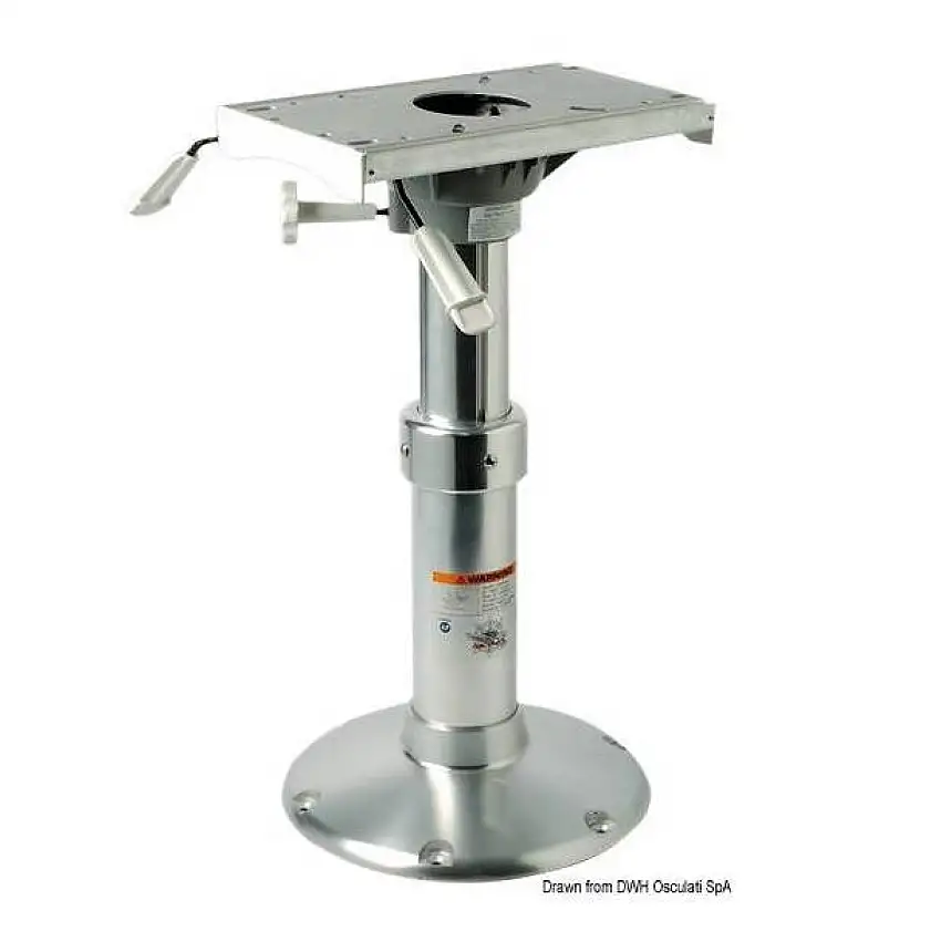 Base per scocche sedile telescopico a gas mm.350/480 (48.703.59)