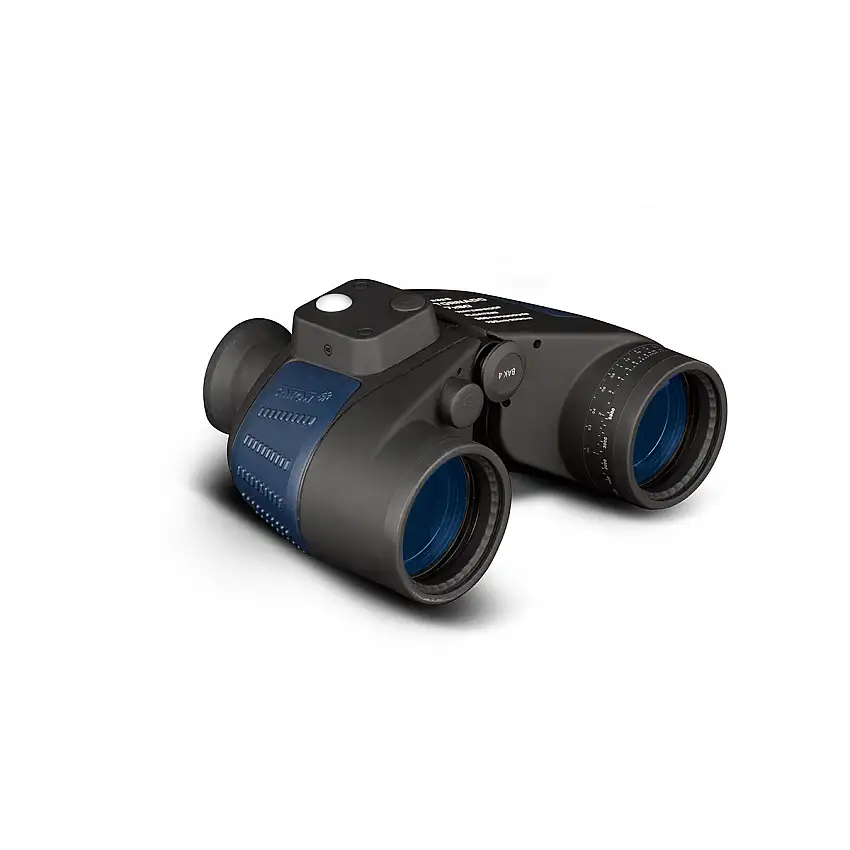 BINOCOLO MARINO WATERPROOF GALLEGGIANTE CON BUSSOLA MESSA A FUOCO INDIVIDUALE OTTICA 7X50 MULTITRATTATE PRISMI BAK-4