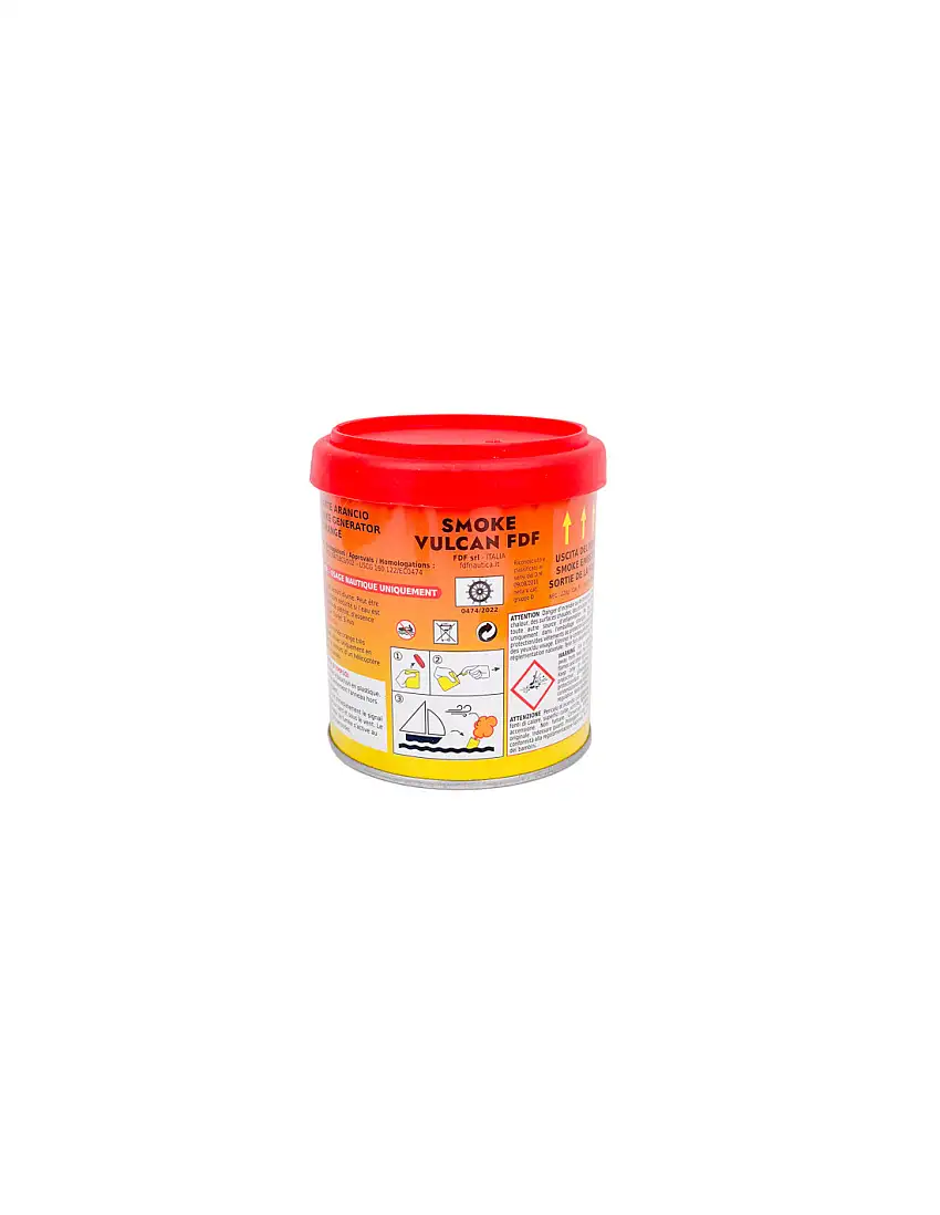Boetta fumogena galleggiante arancione