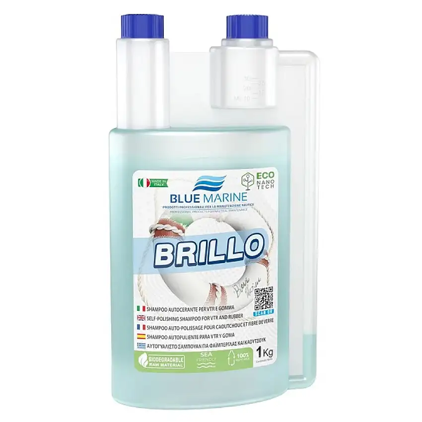 BRILLO shampoo a cera lt.5
