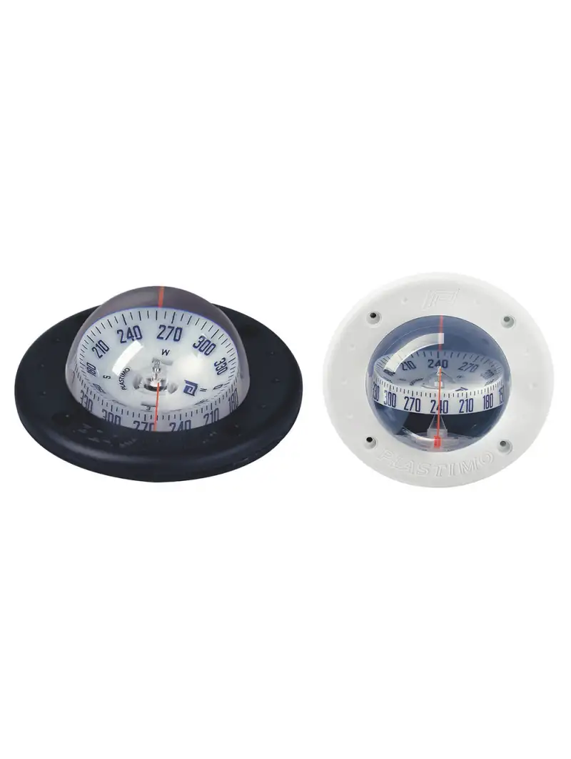 BUSSOLA MINI C COMPASS CORNICE NERA PLASTIMO