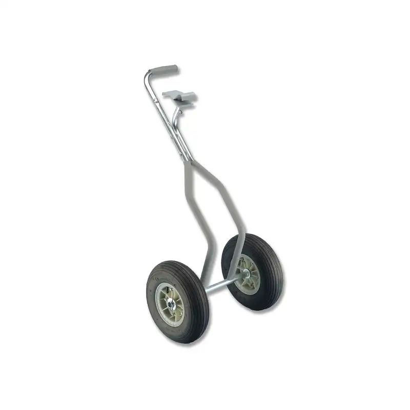 Carrello anteriore trasporto canotti pneumatici
