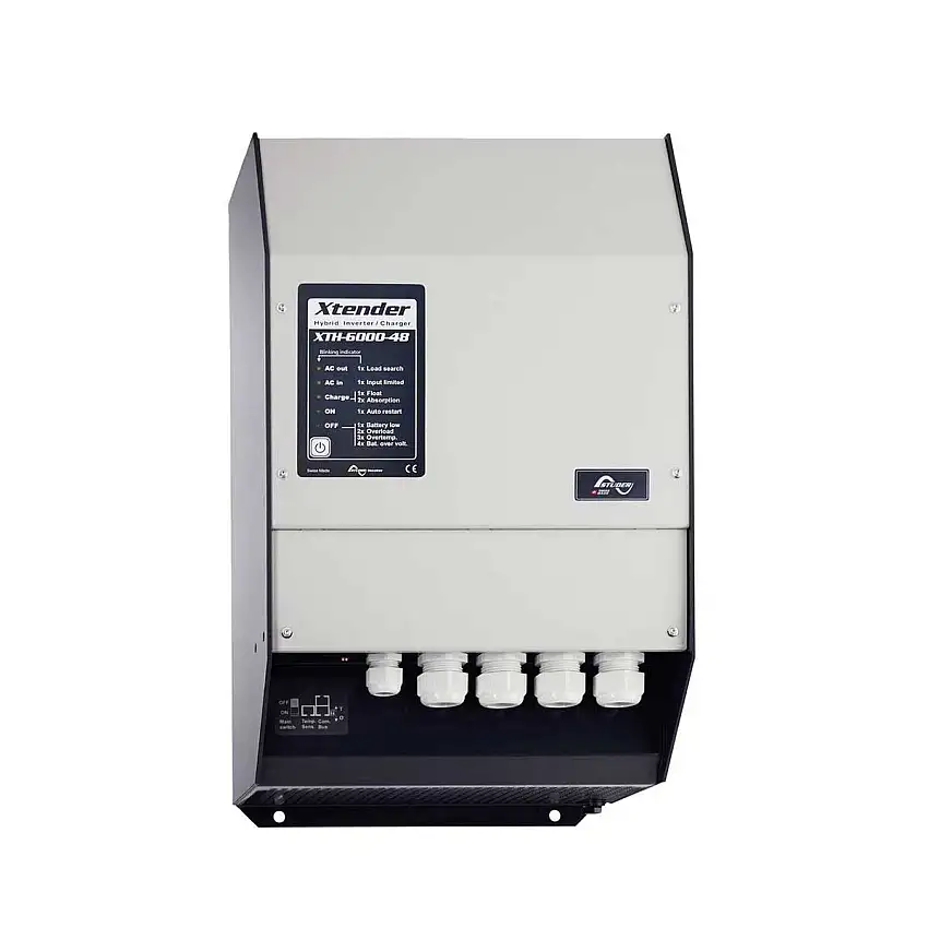 Combinazione caricatore/convertitore 48V/230V 6000W 100A