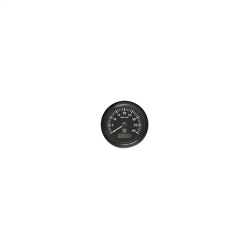 Contagiri-con timer 85 mm - 12/24V 0-4000 RPM - Pick Up