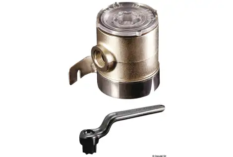 Filtro acqua ottone cromato 3/4"