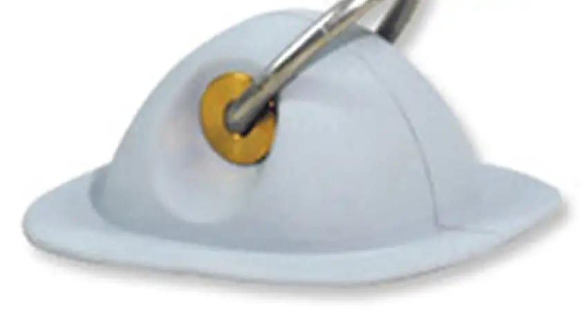 PIASTRA NERA CON ANELLO