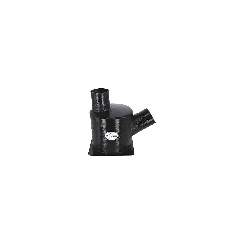 E 45° / S Verticale 5'' Ø127mm vasi per gorgogliatori