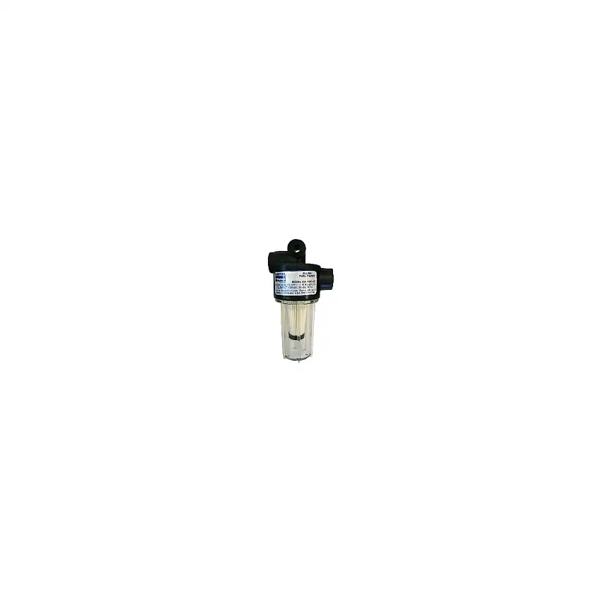 Filtro separatore di benzina a tazza trasparente 95l/h
