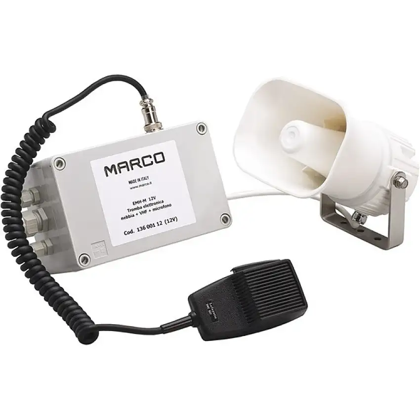 Fischio elettronico+microfono EMH-M 12V