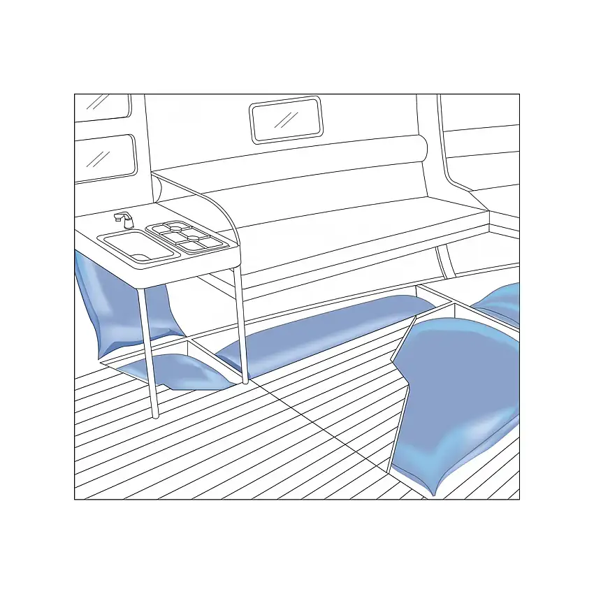 Plastimo Serbatoio Acqua Flessibile 50 lt.