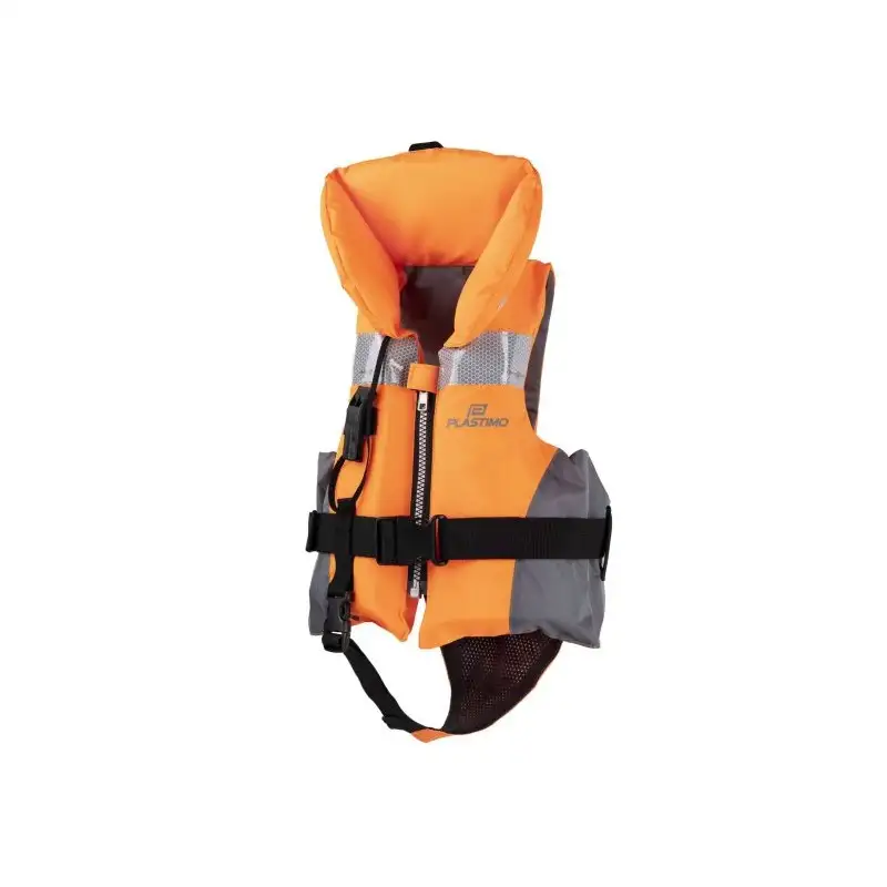 Giubbotto bambino 100n 15-30 kg.arancione