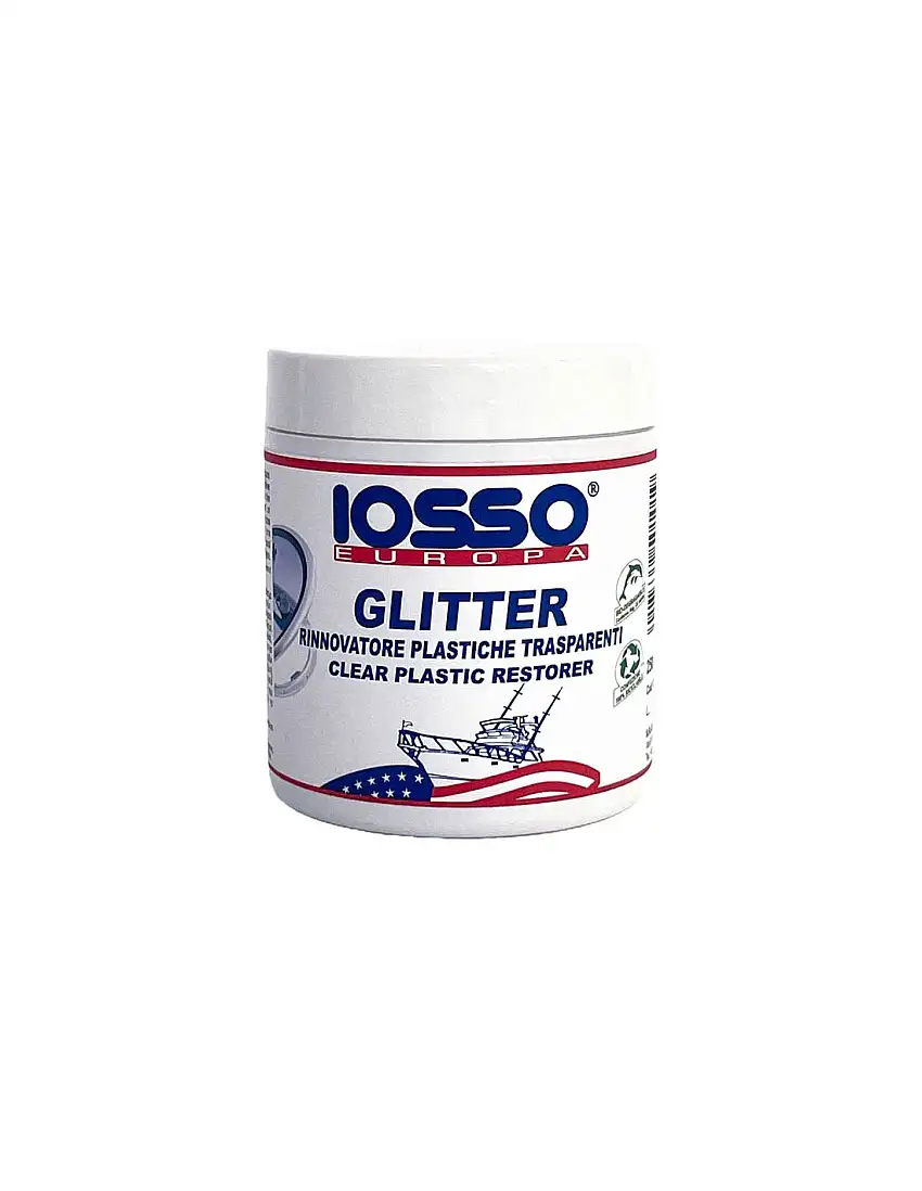 Iosso Glitter Pasta Lucidante per Plastiche Trasparenti
