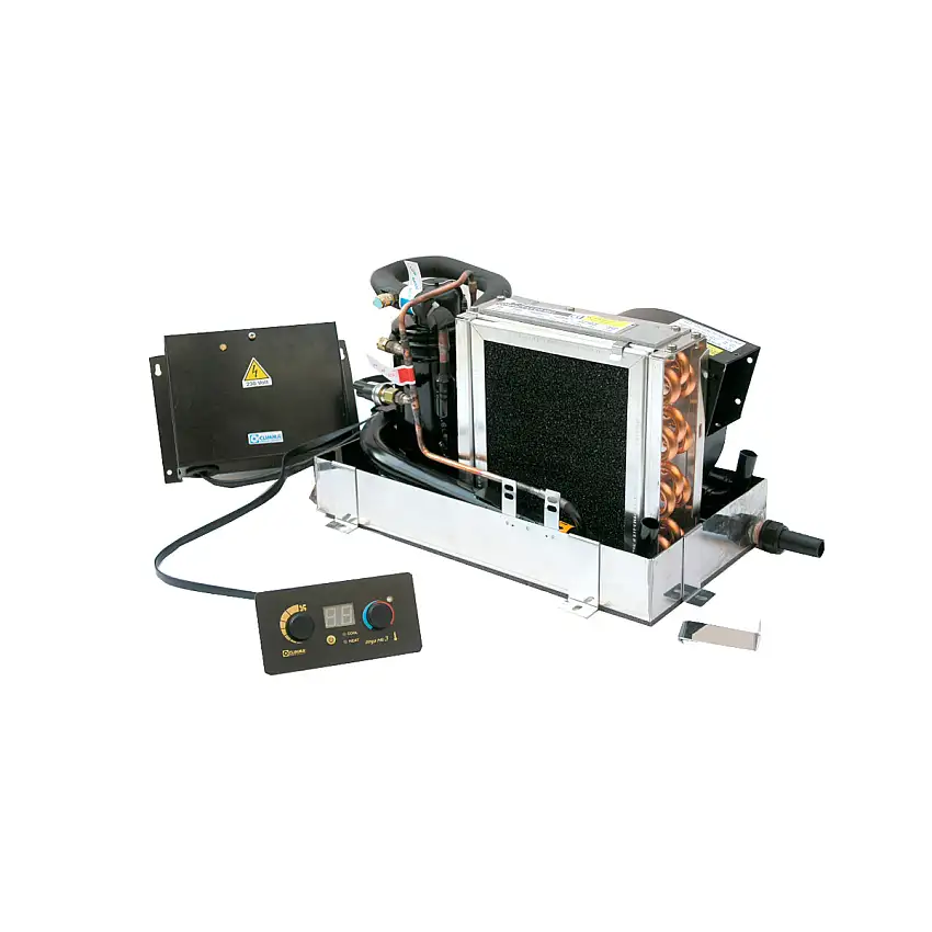IMPIANTO CONDIZIONAMENTO COMPAT 7 RC DA 7000 BTU/H 12 VOLT DIM.MM.425X315X316H PER MQ.16