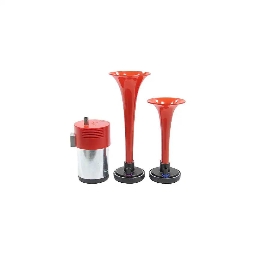 Kit di 2 trombe elettro-pneumatiche M4/TA SPORT 12 V + compressore