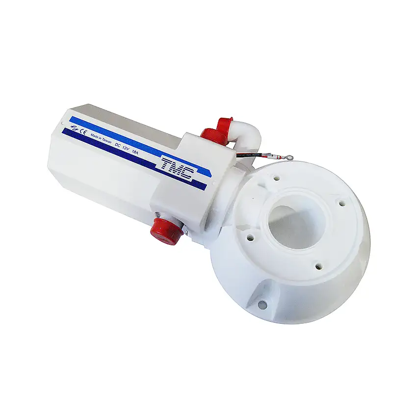 KIT TRASFORMAZIONE WC DA MANUALE AD ELETTRICO 12V PER TMC-JABSCO-AAA-RARITAN-GROCO-WILCOX ECC.