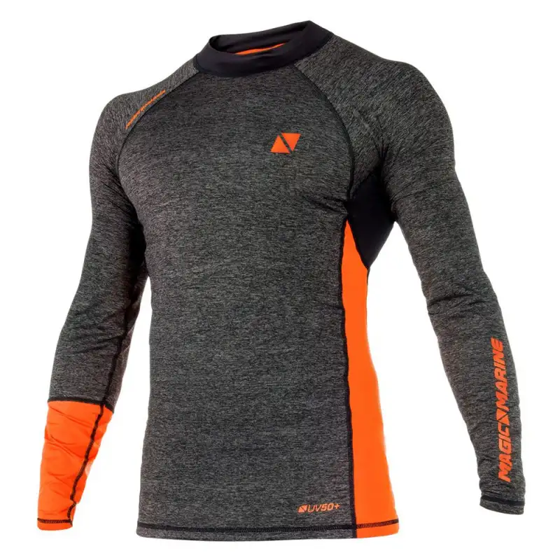 Lycra Energy manica lunga - Arancione