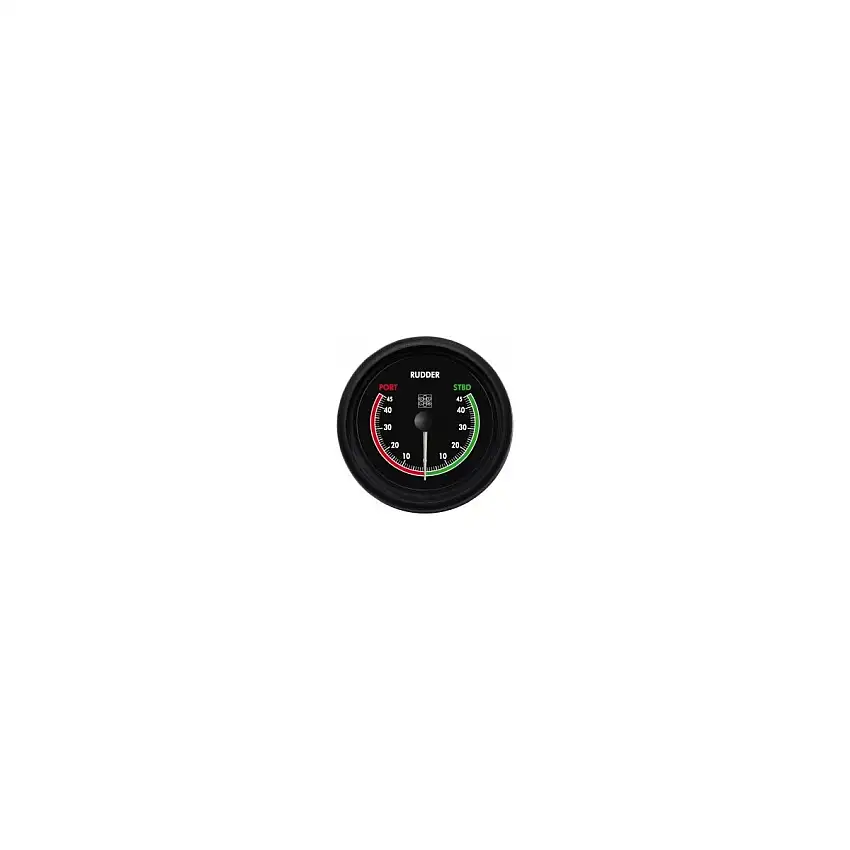 Ø 85 mm Indicatore dell'angolo di barra 12/24V