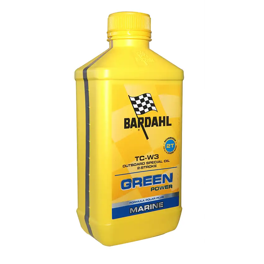 OLIO MISCELA SEMISINTETICO 2T GREEN POWER TCW3 BARDAHL LT.1
