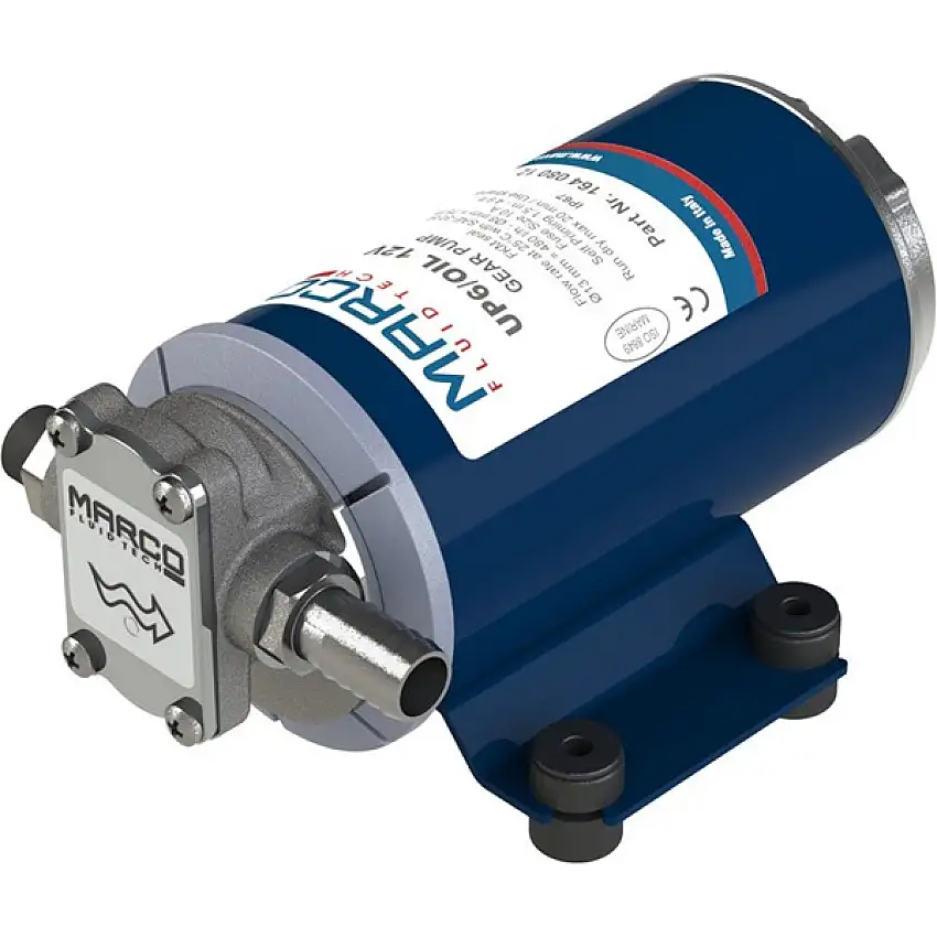 Pompa MARCO travaso olio UP9/OIL 12V 480l/h (EX UP6 OIL)