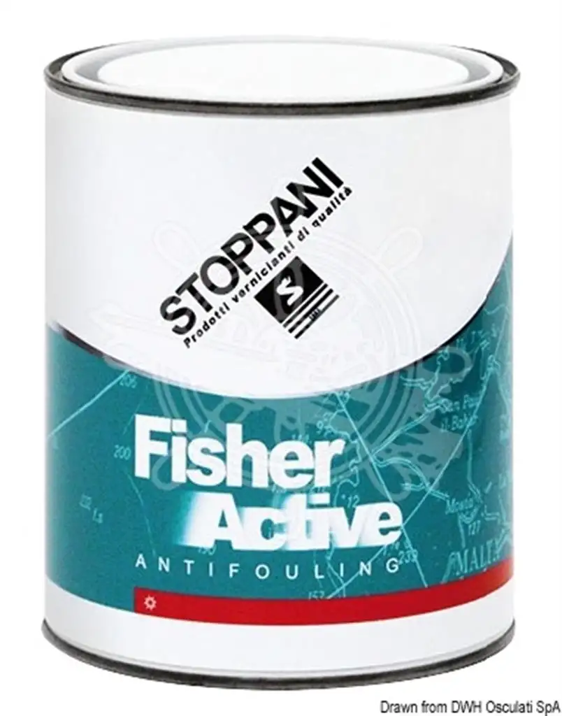 Antivegetativa Fisher Paint nera 2,5 l