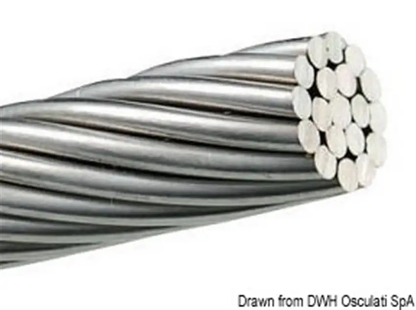 Cavo inox 19 fili 12 mm