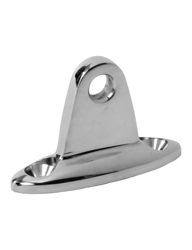 Basetta Inox ad Orecchia 60x20mm