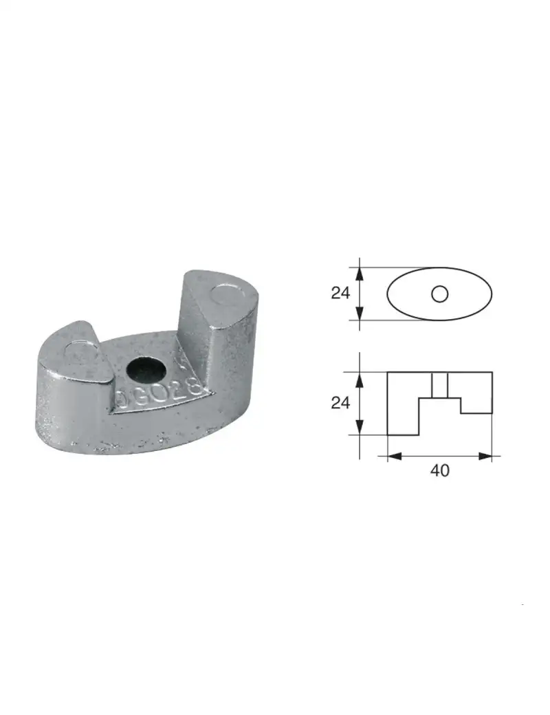 Anodo Placchetta OG028 Vetus