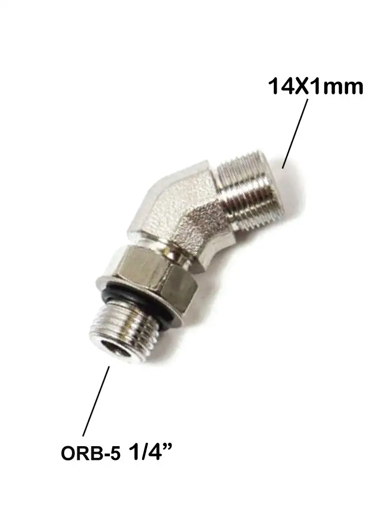 Seastar HF6011 Raccordi a 45° 1/4″ORB 5 – 14x1mm