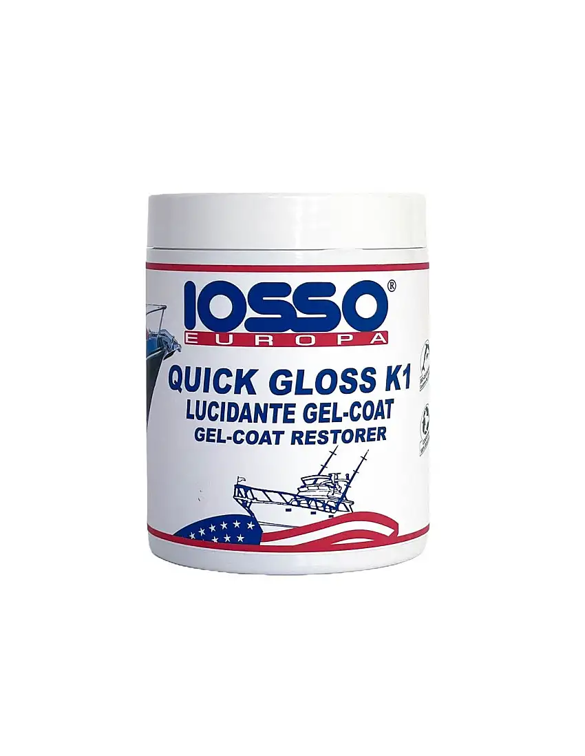 Iosso Quick Gloss K1 Lucidante per Gelcoat