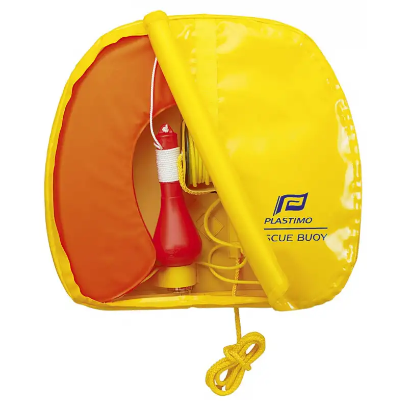 Rescue buoy giallo con boetta