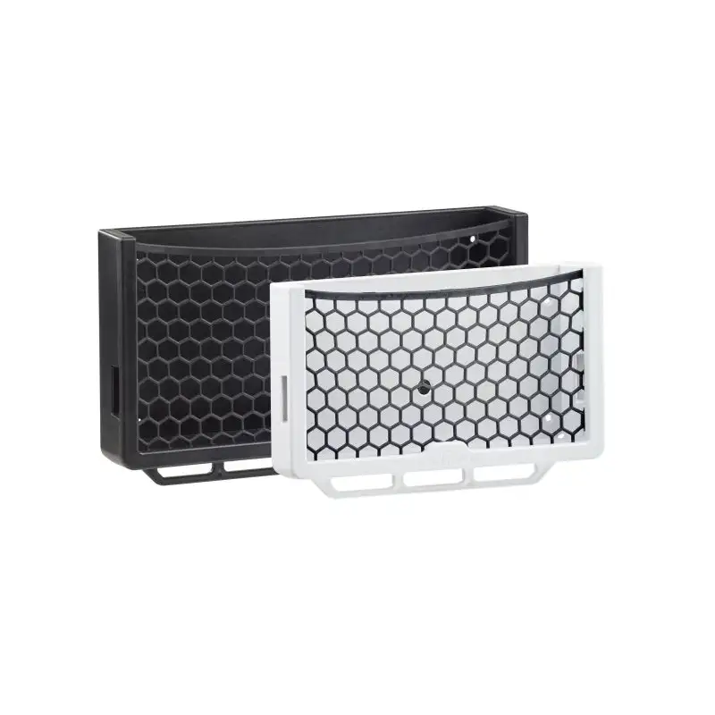 Rete portaoggetti nera mm 208×122