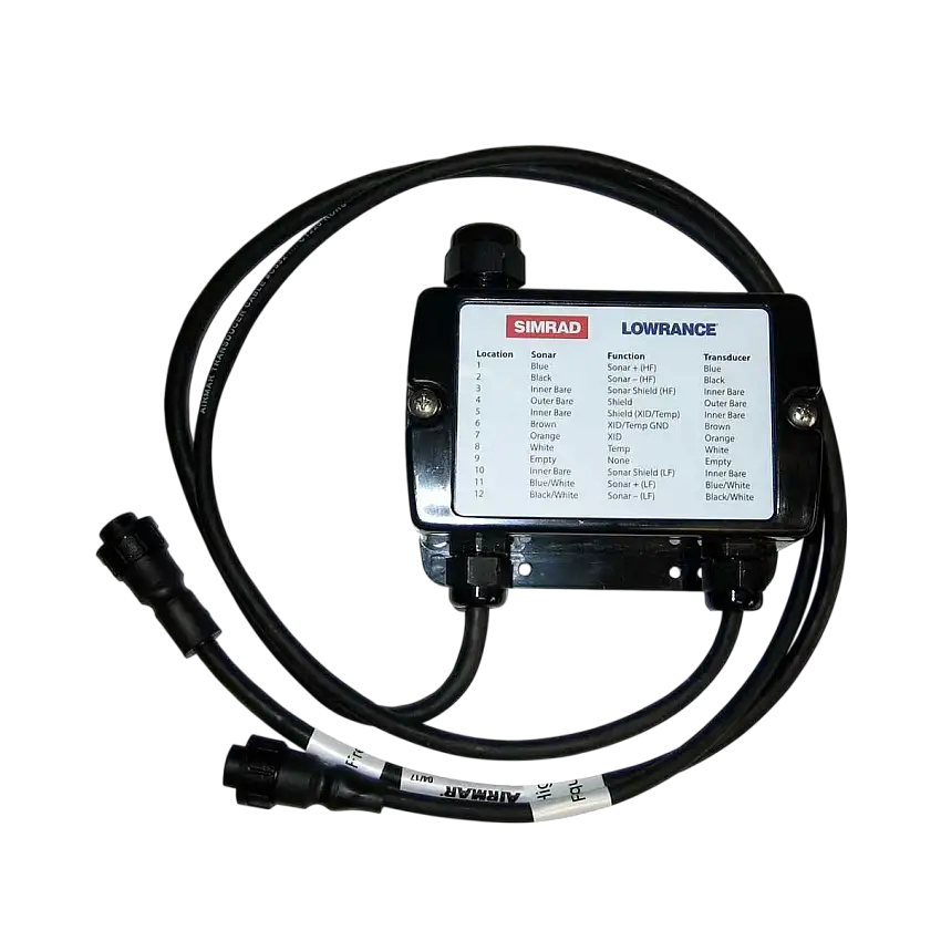 Scatola di giunzione per sensori Airmar Chirp 1kw doppio XSonic