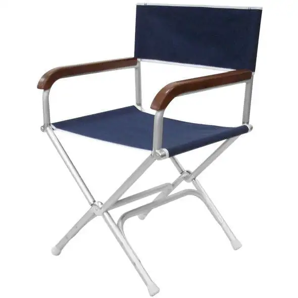 Sedia pieghevole Director Blu
