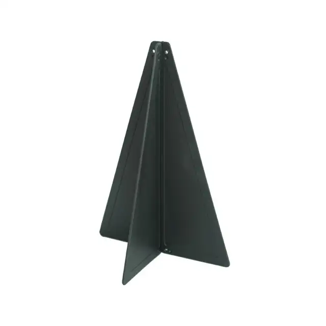 Cono di segnalazione - plastica nera