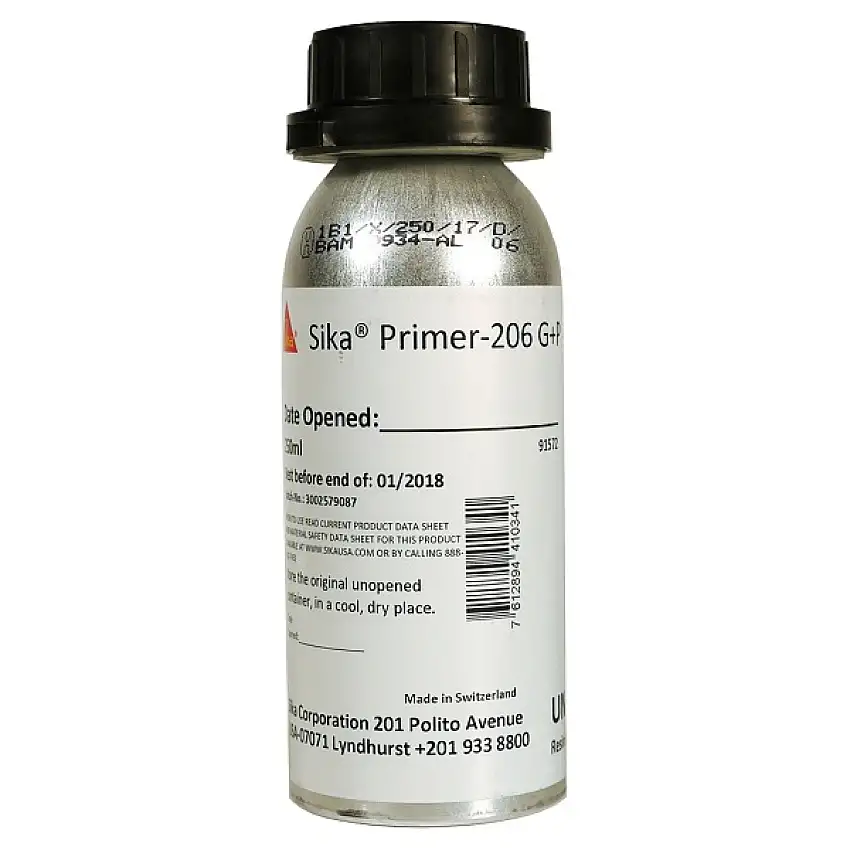 SikaPrimer 206 G+P ml.250 per vetro /ceramica / sup. verniciate