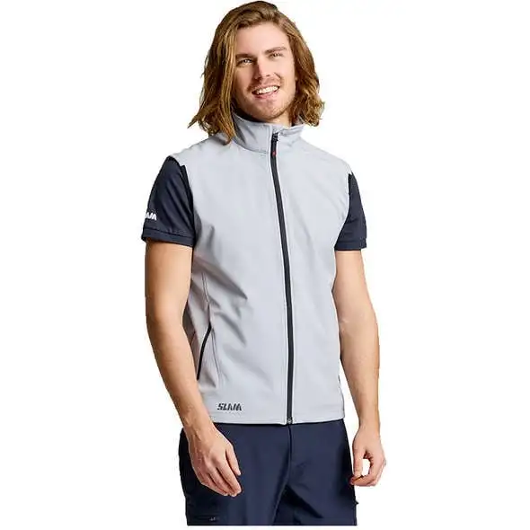 Slam Gilet softshell Active - Alluminio