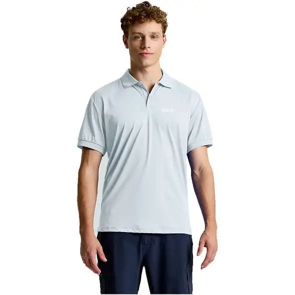 Slam Polo elasticizzata tecnica Evo ss - Grigio