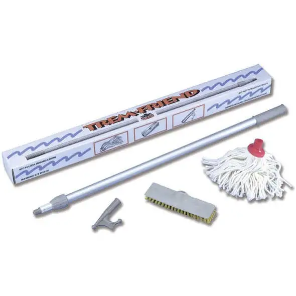 Tbrite kit mezzo marinaio - spazzolone - frattazzo