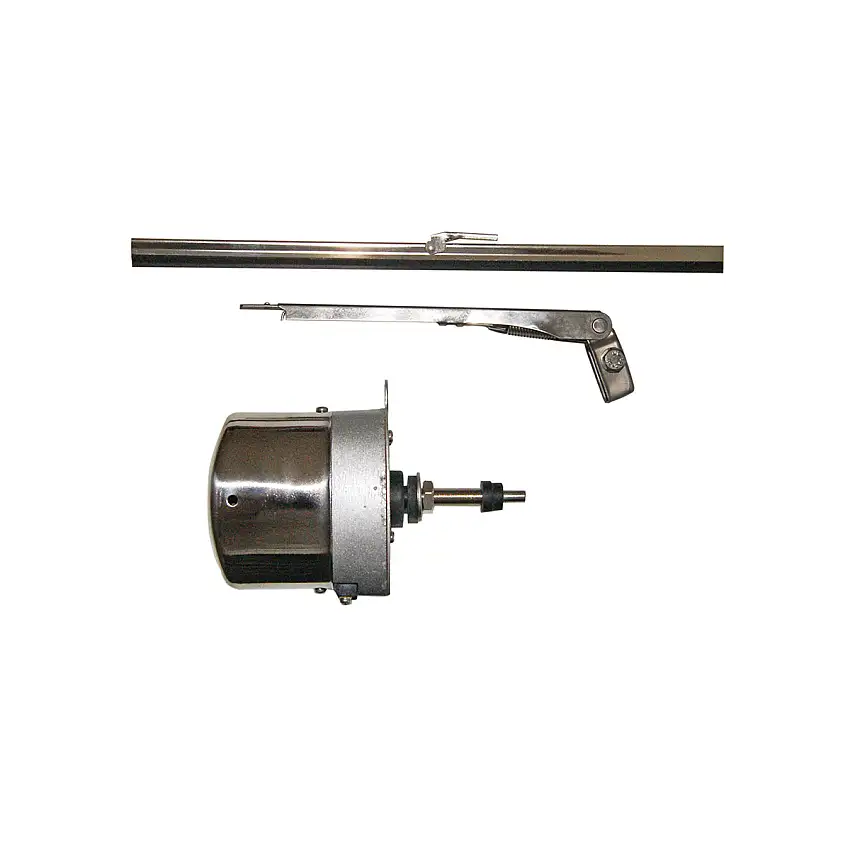 TERGICRISTALLO ELETTRICO INOX 12V DIAMETRO ALBERINO MM.9 ANGOLO REGOLAZIONE SOLO 110°