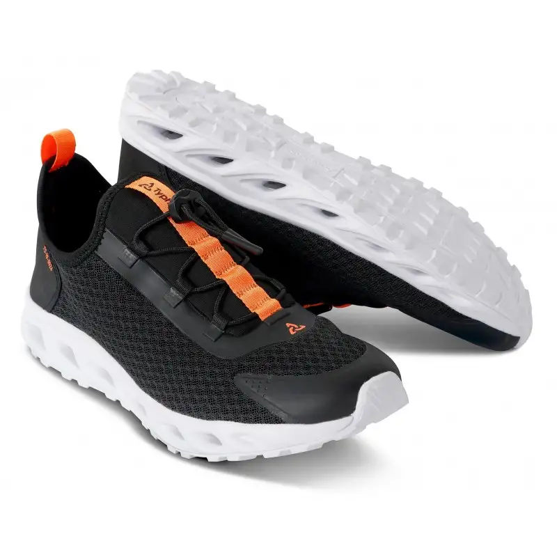 Ts10 sneaker nere/arancioni 39-40