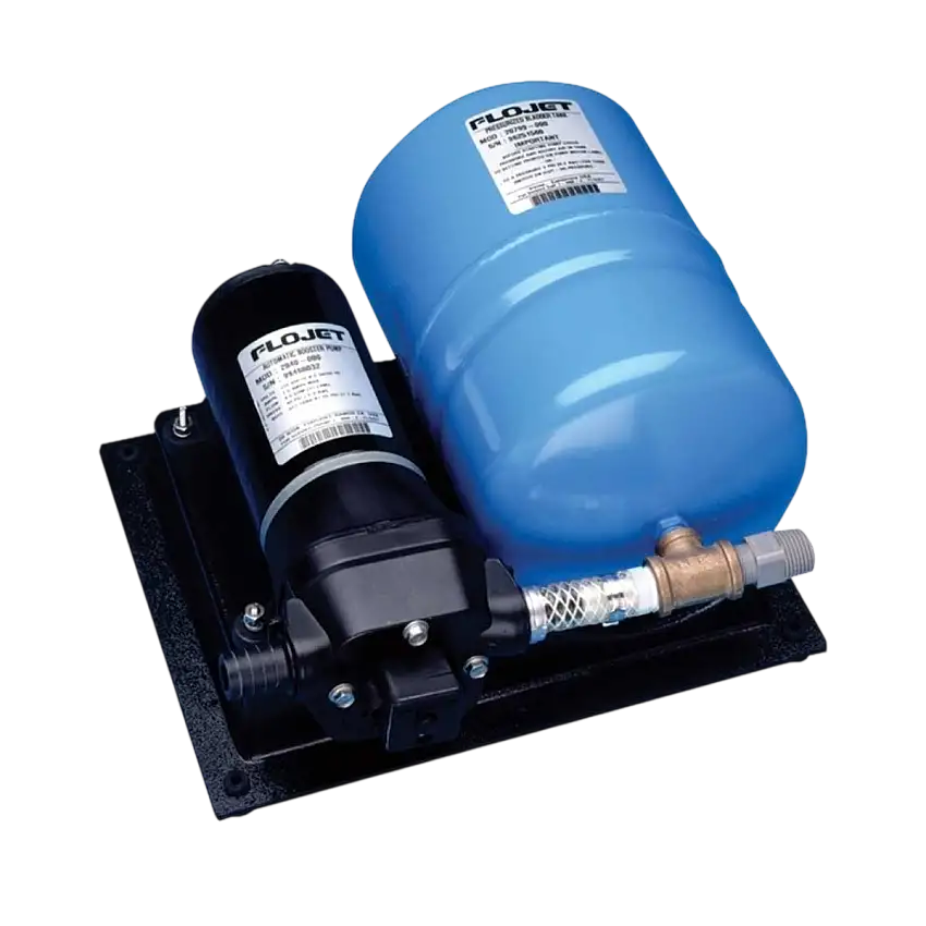Unità idrica con serbatoio di accumulo da 4L - 12V - 22 L/min