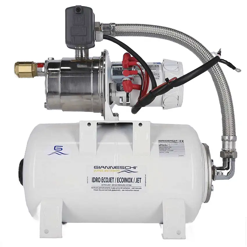 Unità idrica EcoInox 2 con serbatoio da 20L - 230V - 55L/min